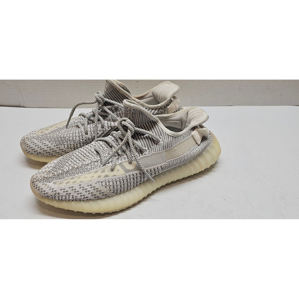Adidas Yeezy Boost 350 V2 Static Non-Reflective Mens Size 12 EF2905 Grey White